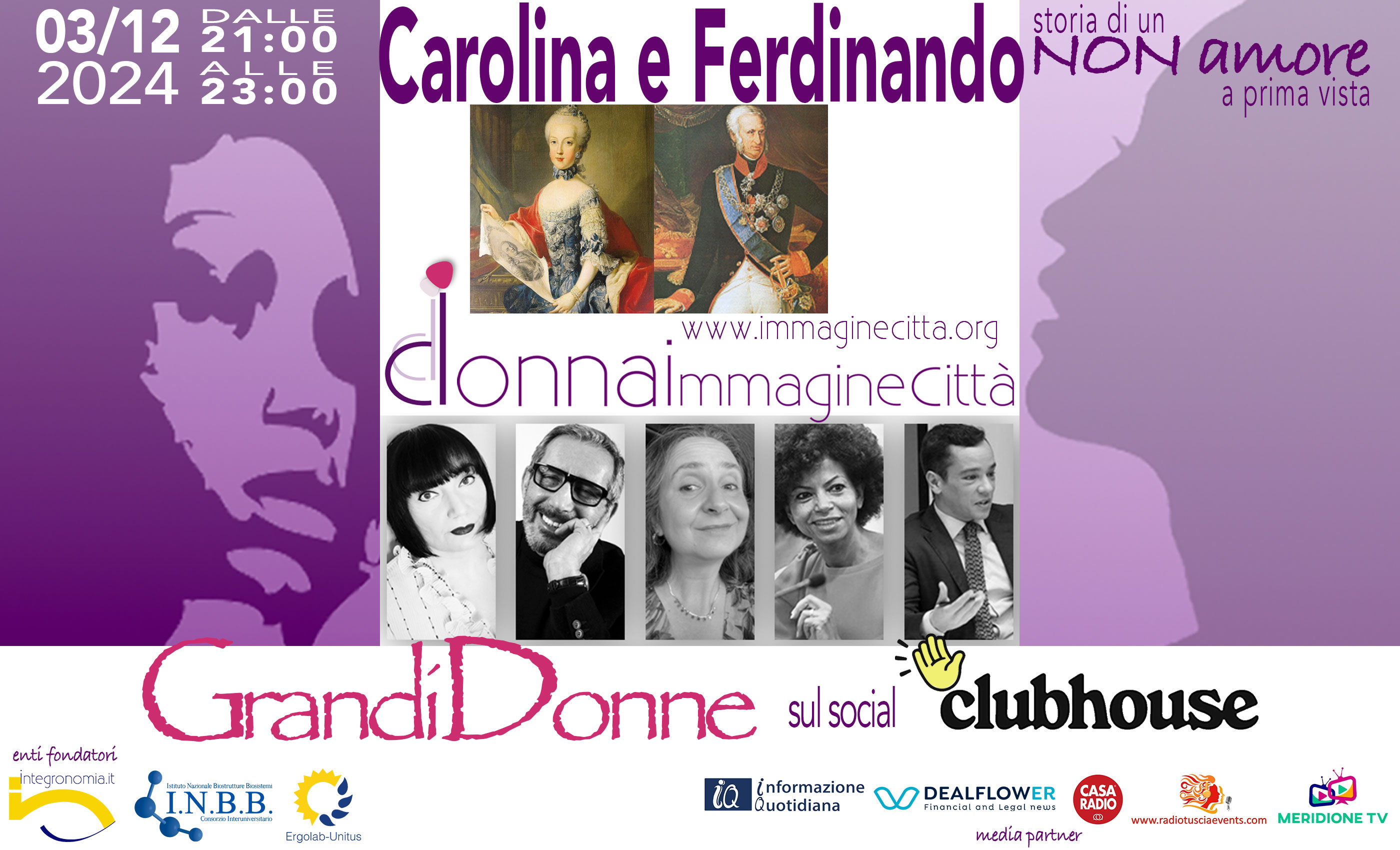 locandina Carolina e Ferdinando, storia di un NON amore a prima vista